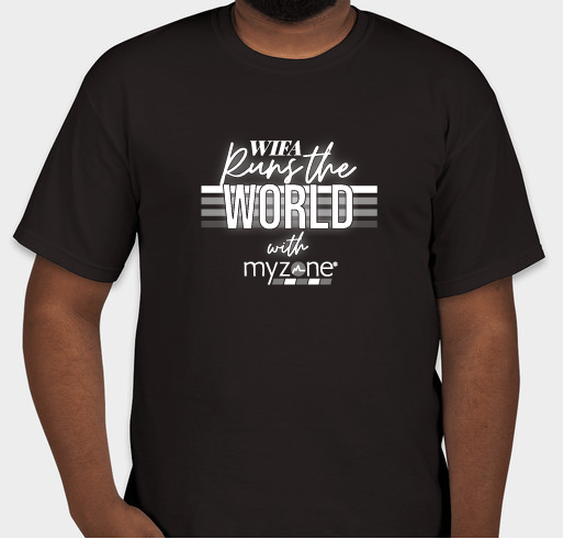 WIFA Run the World Fundraiser - unisex shirt design - front