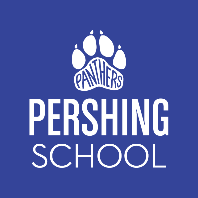 Pershing School (Orlando, FL) Spirit Store shirt design - zoomed