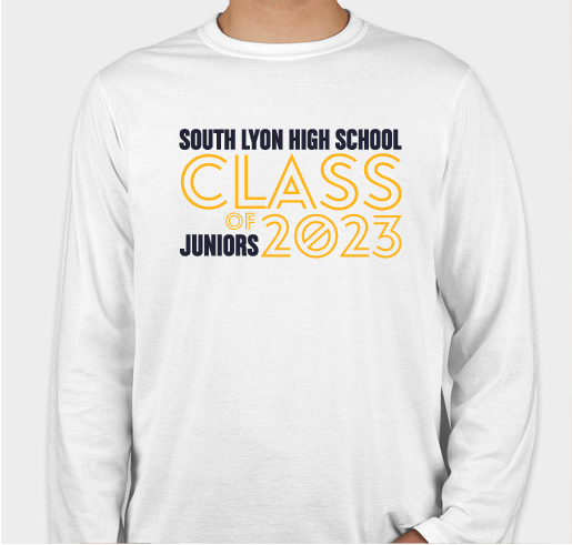 Junior 2023 Fundraiser - unisex shirt design - front