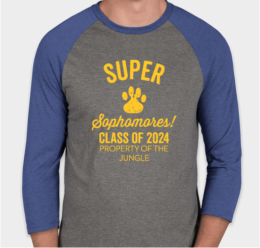 Sophomore Shirt 2024 Fundraiser - unisex shirt design - front
