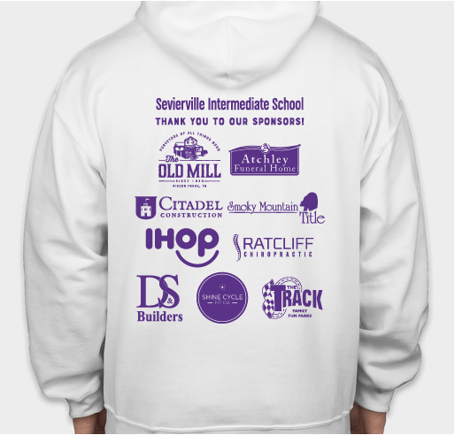 SIS PTO 2021 Fundraiser - unisex shirt design - back