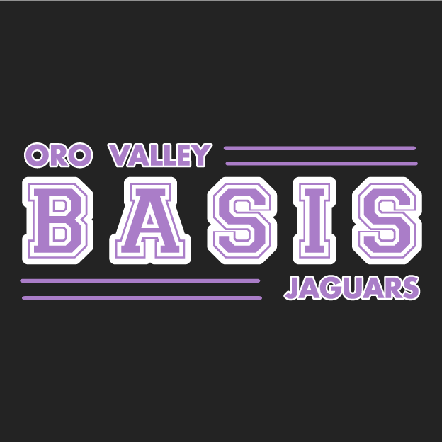 BASIS Oro Valley Jaguars shirt design - zoomed