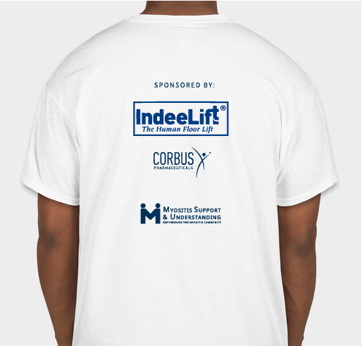 3rd Annual Myositis Empower Walk Fundraiser - unisex shirt design - back