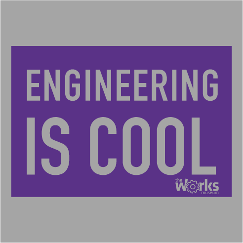 Engineering is Cool shirt design - zoomed