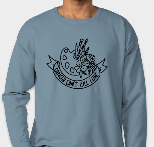 Cancer Can't Kill Love 9 BWAC Shirt Fundraiser - unisex shirt design - small