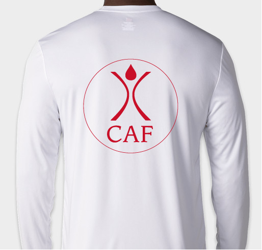 Cooley's Anemia Foundation Merchandise Fundraiser Fundraiser - unisex shirt design - back