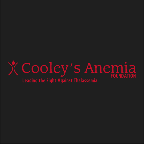 Cooley's Anemia Foundation Merchandise Fundraiser shirt design - zoomed