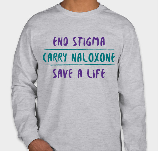 2021 International Overdose Awareness Day - North Carolina Rally for Change - Raleigh, NC Fundraiser - unisex shirt design - front