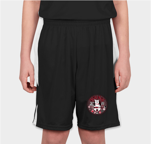 Augusta Youth Colorblock Basketball Shorts