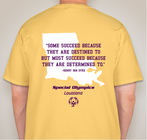 Special Olympics Louisiana: Dance Fundraiser - unisex shirt design - back