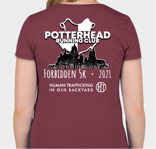 PHRC Forbidden 5k Fundraiser - unisex shirt design - back