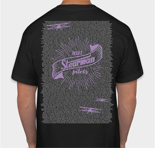 50th National Stearman Fly-In (NSFI) Fundraiser - unisex shirt design - front