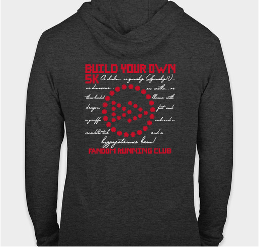 FRC Build Your Own 5k Fundraiser - unisex shirt design - back