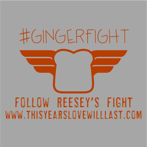 Reese's Gingerfight :) shirt design - zoomed