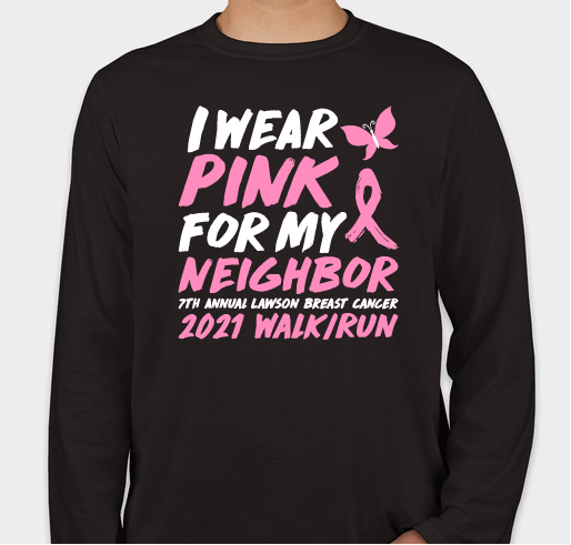 Lawson Annual Breast Cancer Run/Walk 2021 Fundraiser - unisex shirt design - front