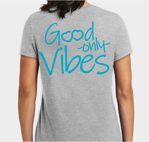 Share Your Support for Jamaica ~ Good Vibes Only! ~ Shirts! Fundraiser - unisex shirt design - back
