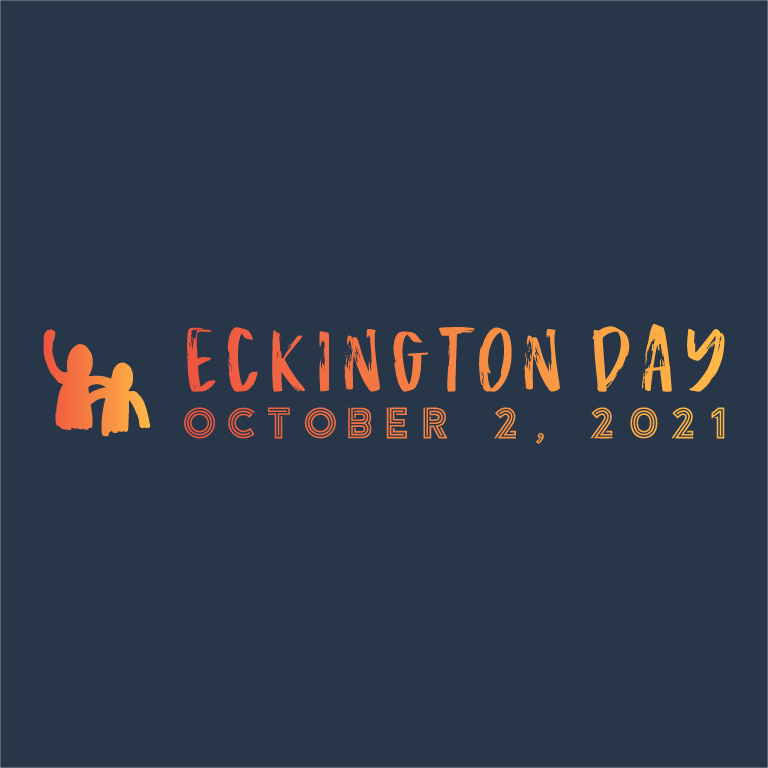Support Eckington Day, hosted by the Eckington Civic Association shirt design - zoomed