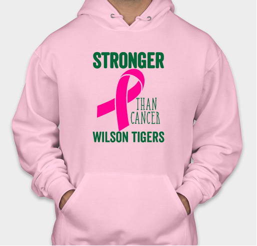Wilson Cheer Breast Cancer T-Shirt Fundraiser Fundraiser - unisex shirt design - small