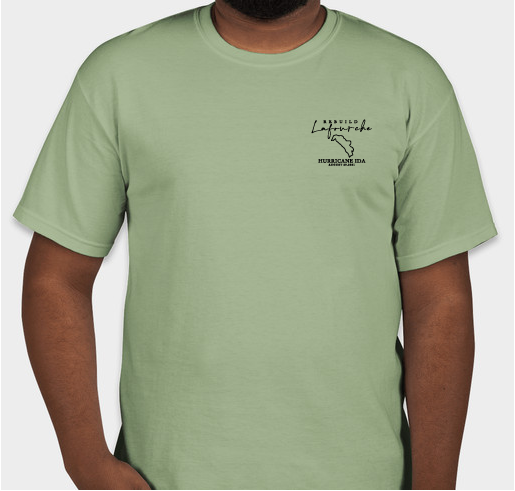 Rebuild Bayou Lafourche Fundraiser - unisex shirt design - front