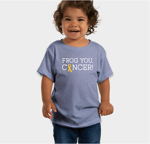 Frog You Cancer Fundraiser - unisex shirt design - front