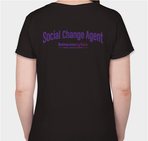 Get Your Badge! Fundraiser - unisex shirt design - back
