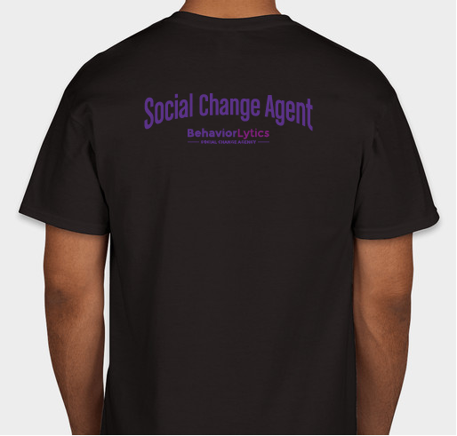 Get Your Badge! Fundraiser - unisex shirt design - back
