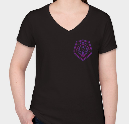 Get Your Badge! Fundraiser - unisex shirt design - front