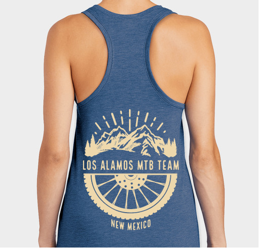 LA Mtn Bike Team Shirts Fundraiser - unisex shirt design - back