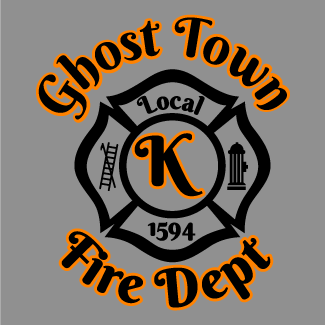 Kaukauna Ghost Town Local 1594 t-shirt shirt design - zoomed