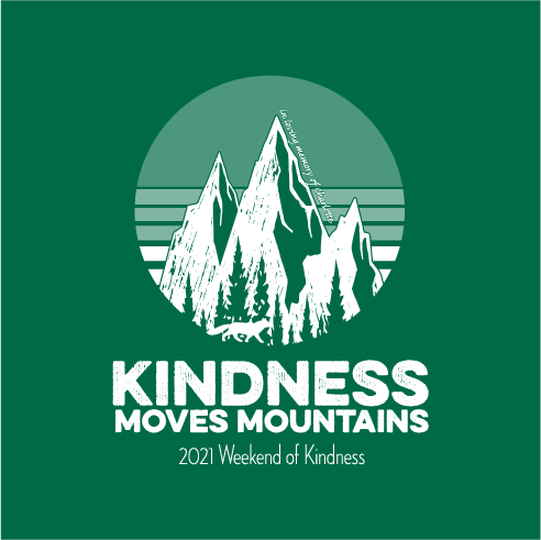 4th Annual Weekend of Kindness shirt design - zoomed