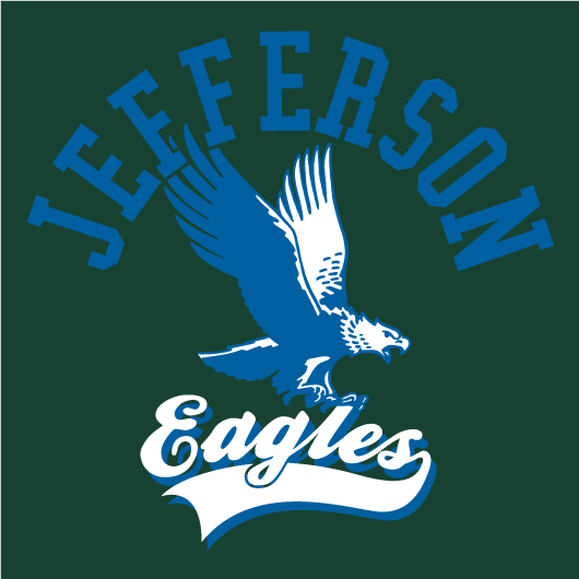 Jefferson PTA Fundraiser shirt design - zoomed