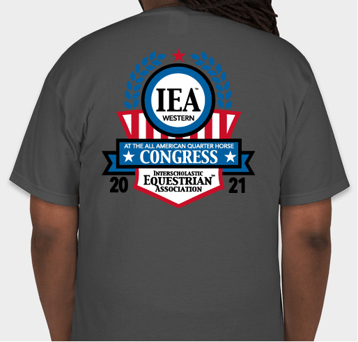 2021 IEA@Congress Fundraiser - unisex shirt design - back