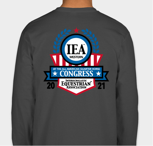 2021 IEA@Congress Fundraiser - unisex shirt design - back