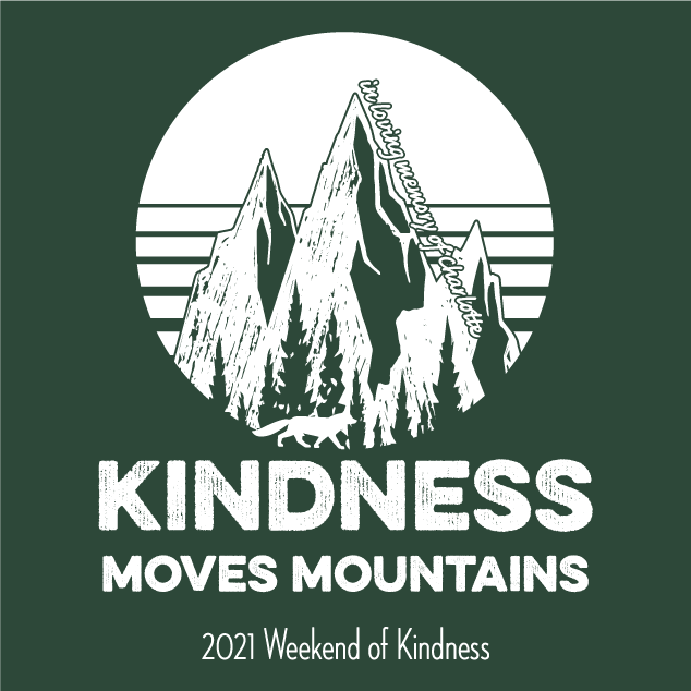 4th Annual Weekend of Kindness TOTES shirt design - zoomed