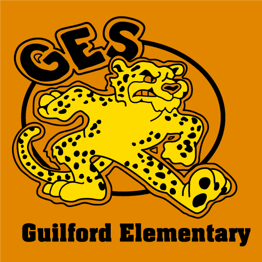 Guilford Elementary PTA shirt design - zoomed