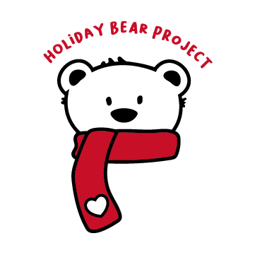 Holiday Bear Project shirt design - zoomed