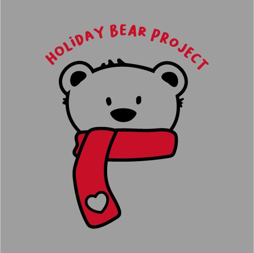 Holiday Bear Project shirt design - zoomed