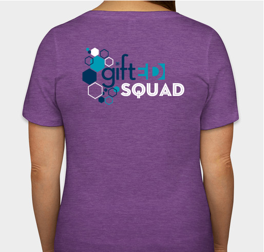 giftED21 T-Shirts Fundraiser - unisex shirt design - back