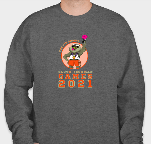 2021 Sloth Ironman Games Fundraiser - unisex shirt design - front