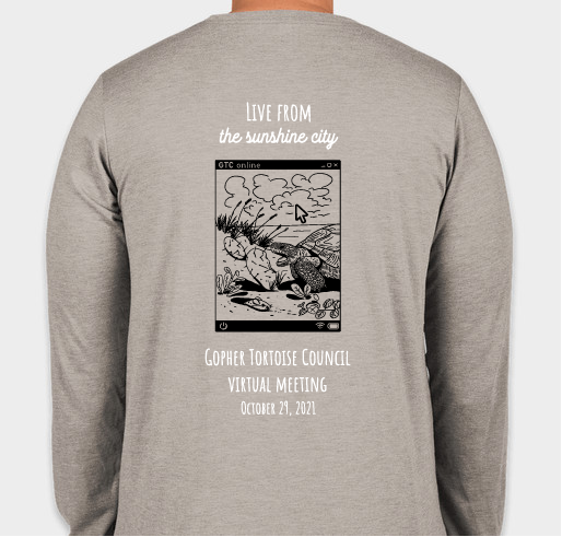 GTC 2021 Annual Meeting Fundraiser - unisex shirt design - back