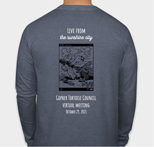 GTC 2021 Annual Meeting Fundraiser - unisex shirt design - back