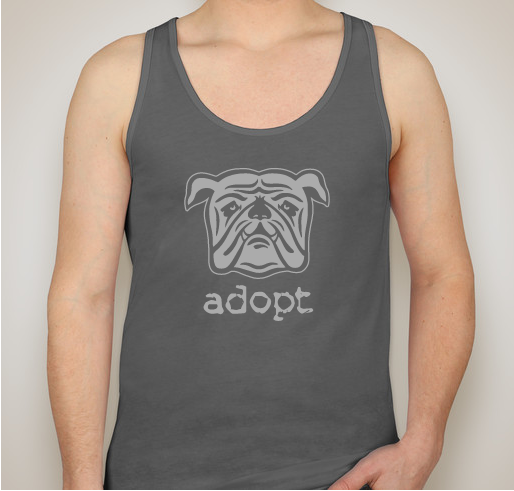 Help Southern California Bulldog Rescue Start 2015 Right! Fundraiser - unisex shirt design - front