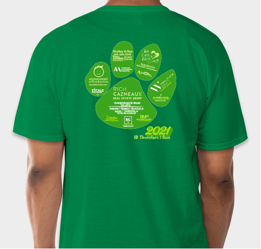 Caleb Greenwood 2021 Jog-a-thon Fundraiser Fundraiser - unisex shirt design - back