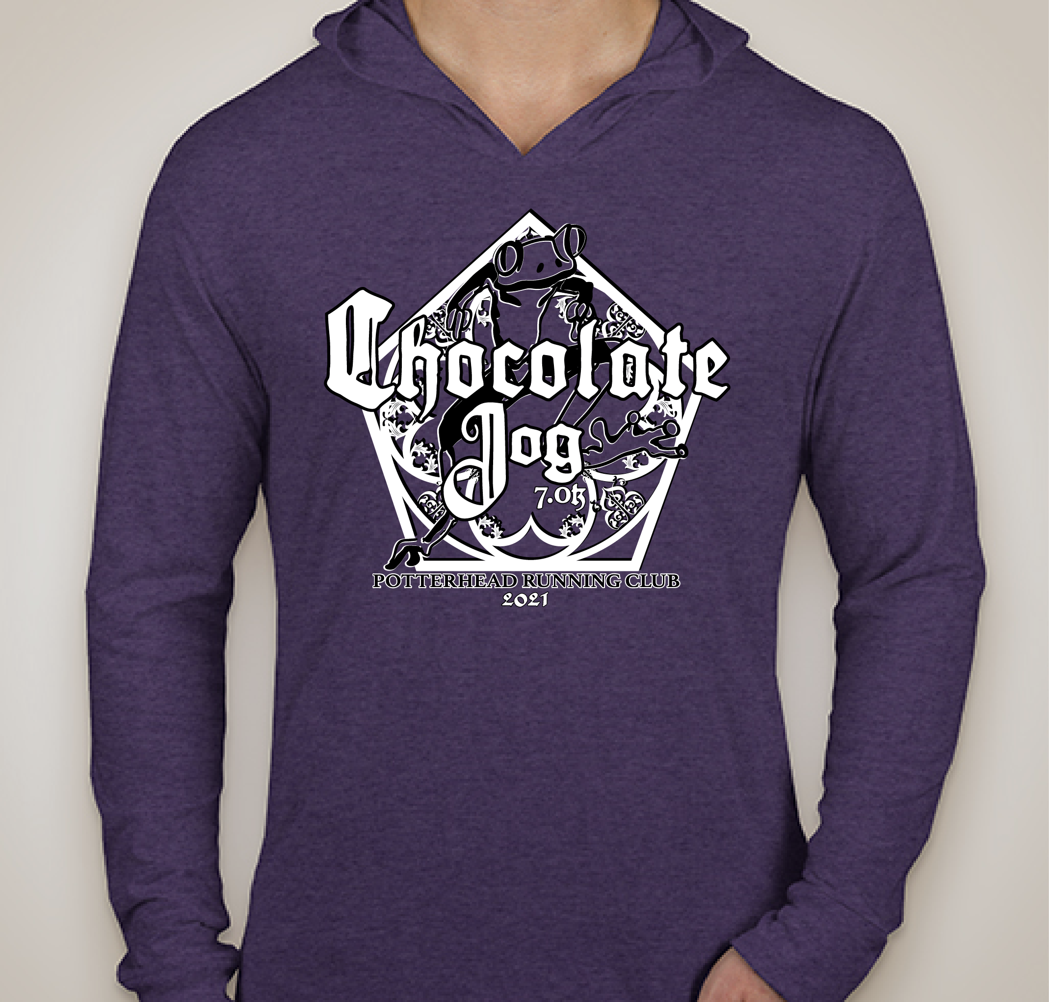 PHRC Chocolate Jog 7k Fundraiser - unisex shirt design - front