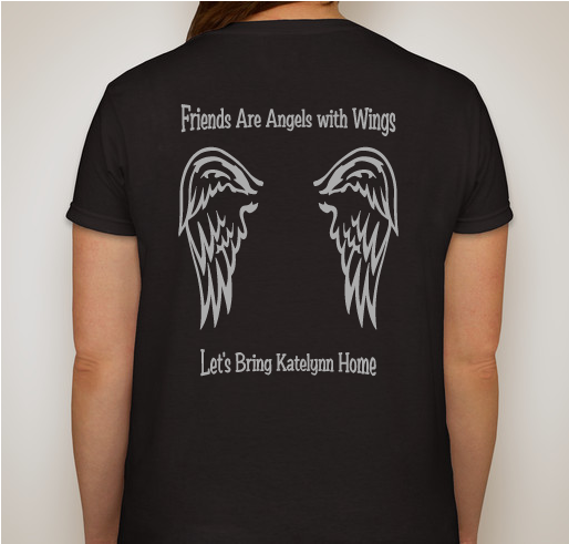 Bring Katelynn Ortiz Home Fundraiser - unisex shirt design - back