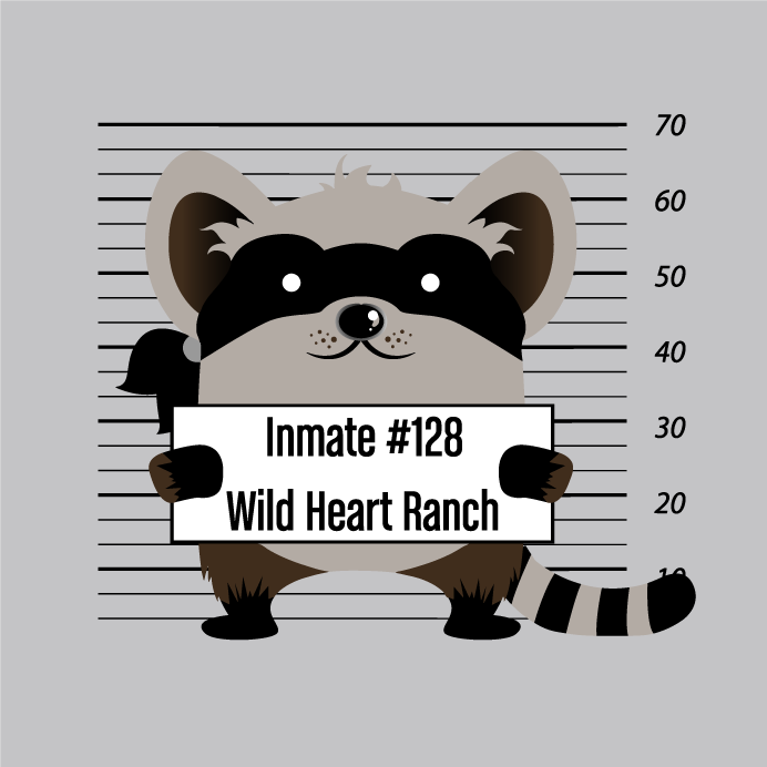 The Great Raccoon Escape of 2021 shirt design - zoomed