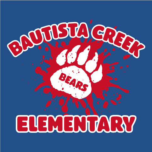 Bautista Creek Spirit Wear shirt design - zoomed