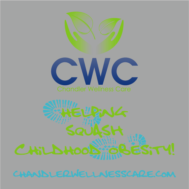 Chandler Wellness Care Squashes Childhood Obesity! shirt design - zoomed