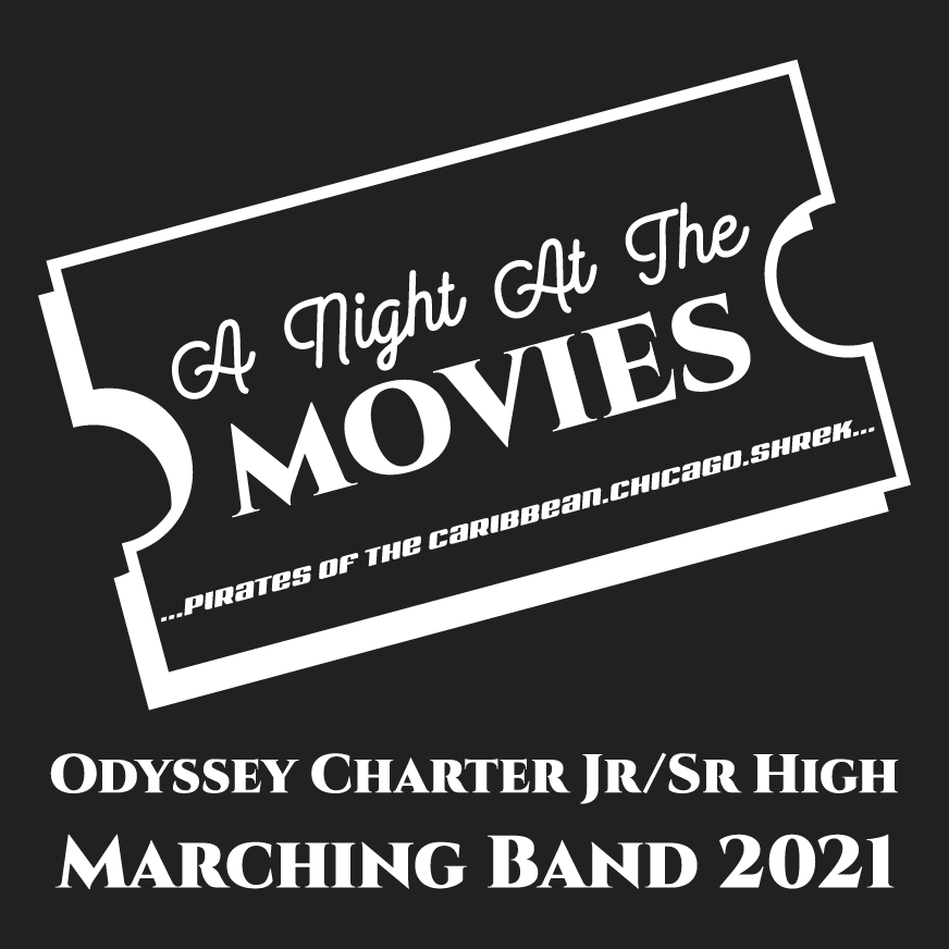 Odyssey Jr/Sr High Marching Band Show Shirt shirt design - zoomed