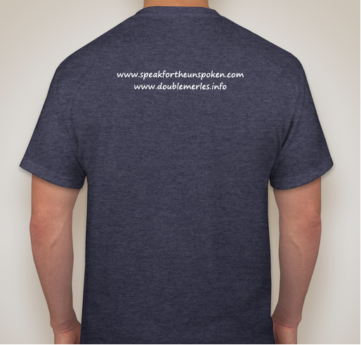 Speak! For The Unspoken T-Shirt Fundraiser Fundraiser - unisex shirt design - back